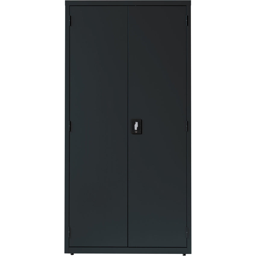 Lorell Fortress Series Storage Cabinet Steel 5 Shelves 3 - Point Locking System Powder Coat Finish (LLR - LLR3441X) - SchoolOutlet