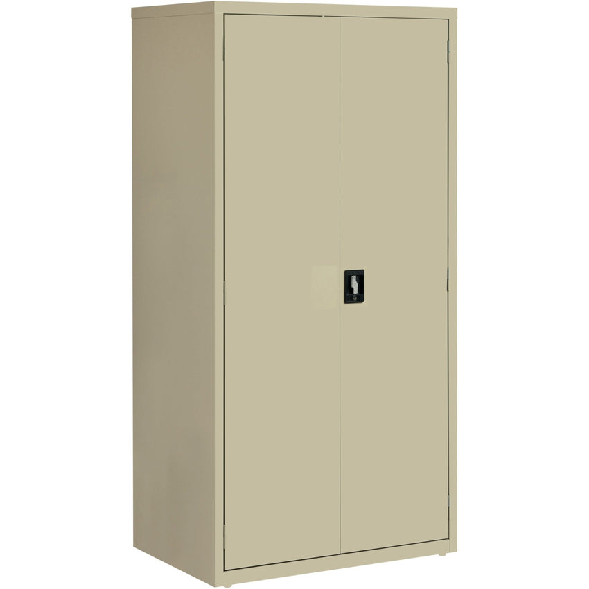 Lorell Fortress Series Storage Cabinet Steel 5 Shelves 3 - Point Locking System Powder Coat Finish (LLR - LLR3441X) - SchoolOutlet