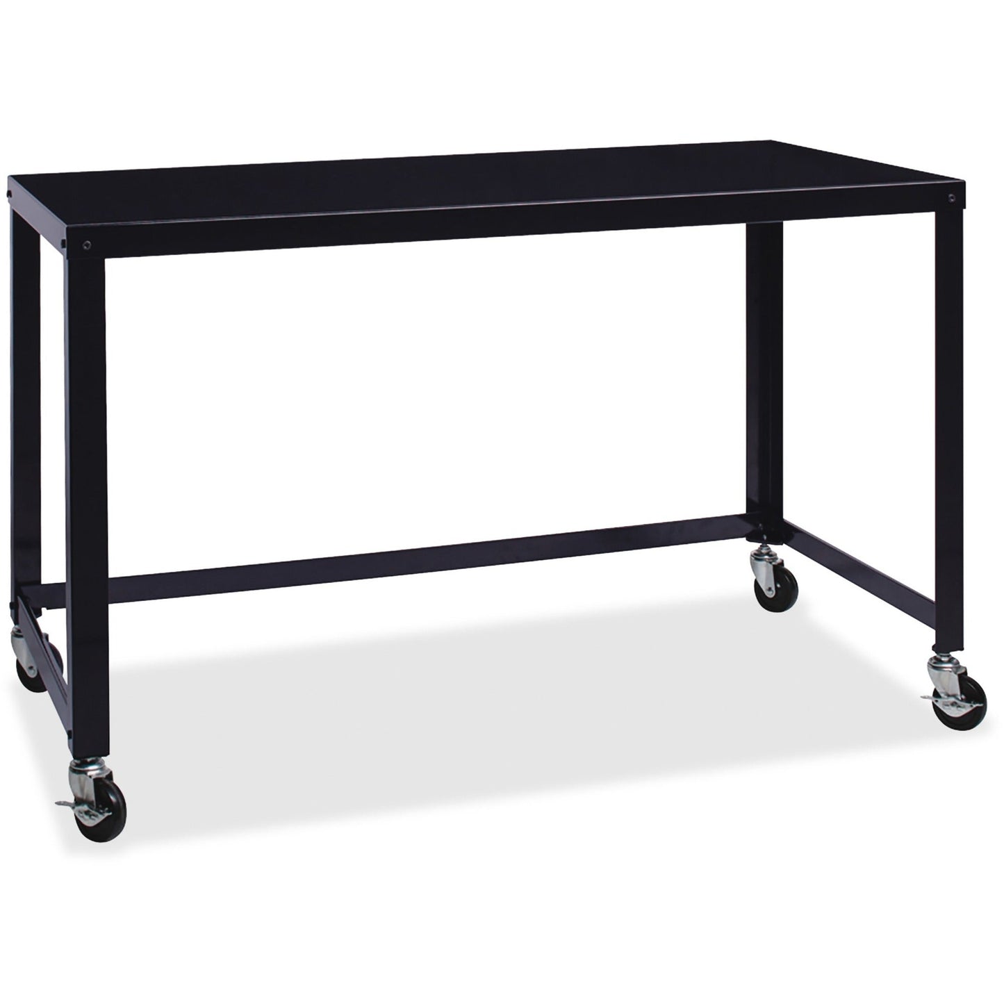 Lorell SOHO Personal Mobile Desk 48"W x 23"D x 29.50"H (LLR - LLR34417) - SchoolOutlet