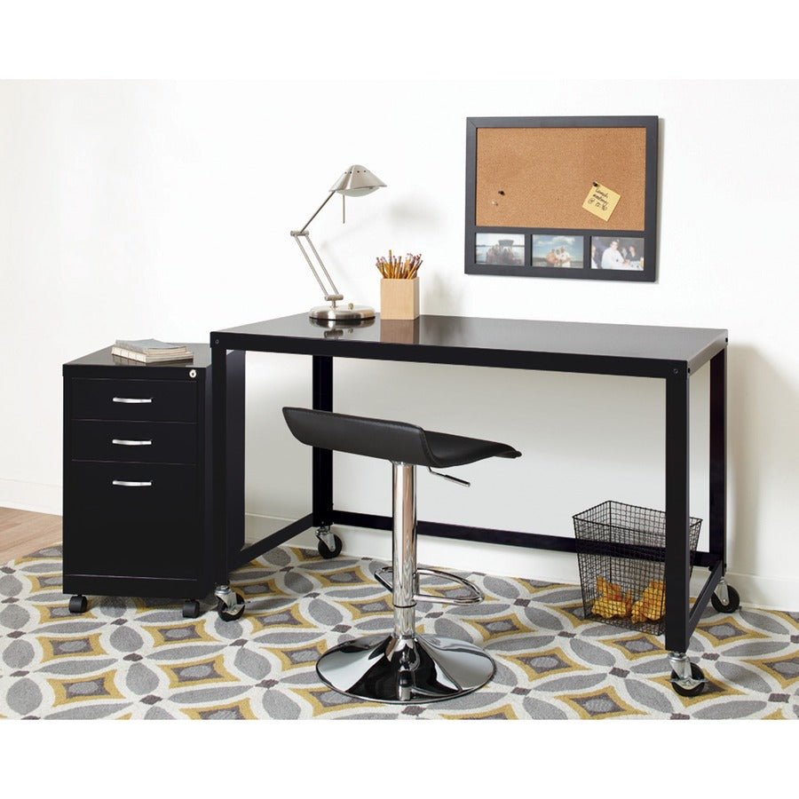 Lorell SOHO Personal Mobile Desk 48"W x 23"D x 29.50"H (LLR - LLR34417) - SchoolOutlet