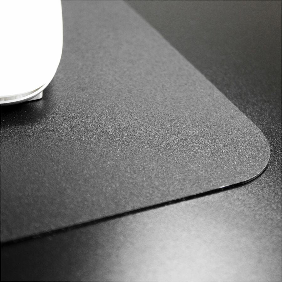 Lorell Rectangular Black Desk Pad with Broad Surface Protection and Professional Non - Slip Writing Foundation 36"W (LLR - LLR39654) - SchoolOutlet