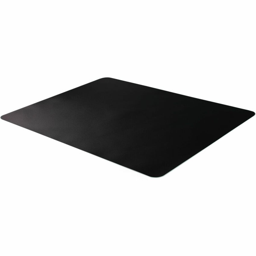 Lorell Rectangular Black Desk Pad with Broad Surface Protection and Professional Non - Slip Writing Foundation 24"W (LLR - LLR39655) - SchoolOutlet