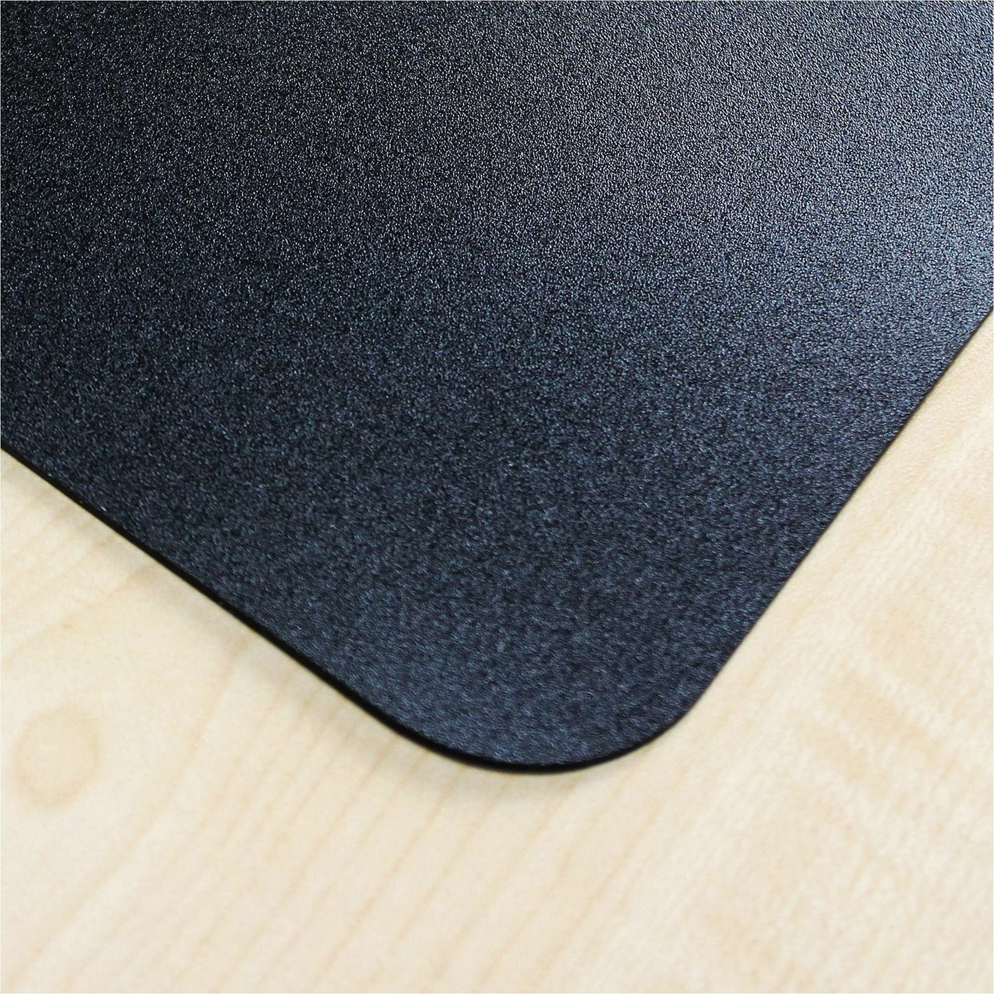 Lorell Rectangular Black Desk Pad with Broad Surface Protection and Professional Non - Slip Writing Foundation 24"W (LLR - LLR39655) - SchoolOutlet