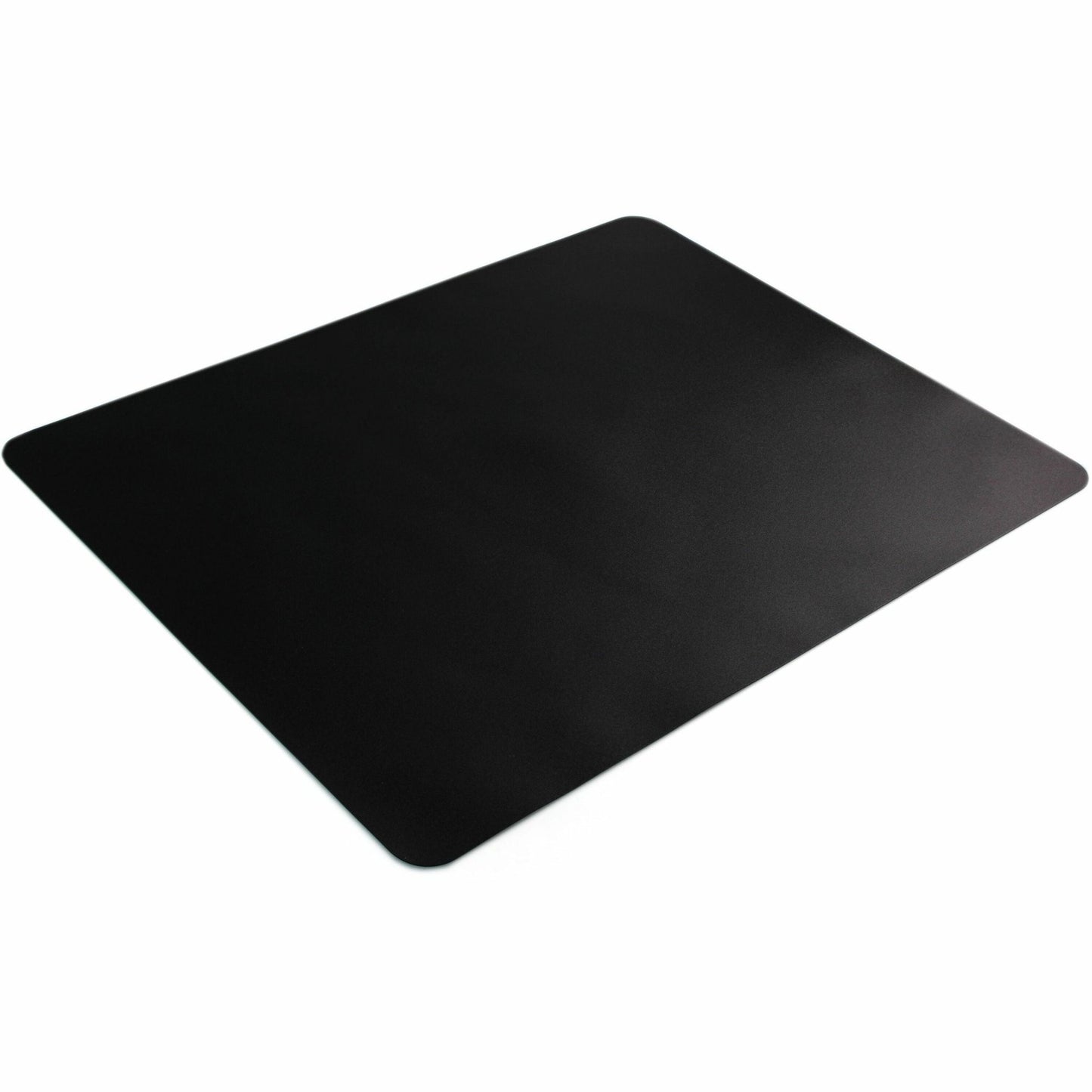 Lorell Rectangular Black Desk Pad with Broad Surface Protection and Professional Non - Slip Writing Foundation 24"W (LLR - LLR39655) - SchoolOutlet