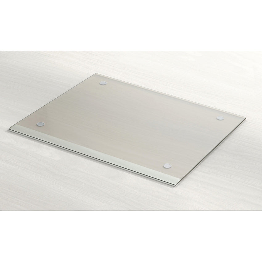 Lorell Rectangular Clear Rubber Desk Pad with Non - Slip Grip and Surface Protective Barrier 24"W (LLR - LLR39658) - SchoolOutlet