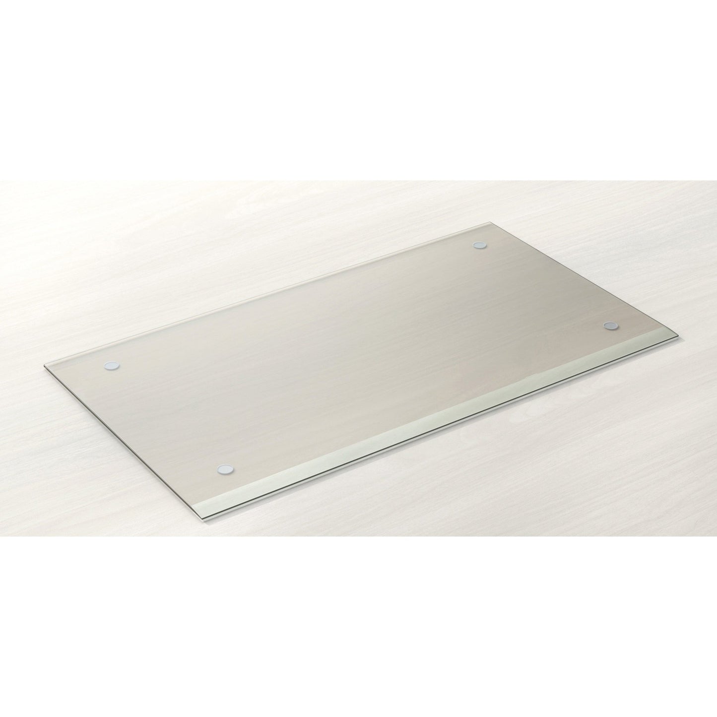 Lorell Rectangular Clear Rubber Desk Pad with Oversized Protective Surface and Non - Slip Performance Grip 36"W (LLR - LLR39659) - SchoolOutlet