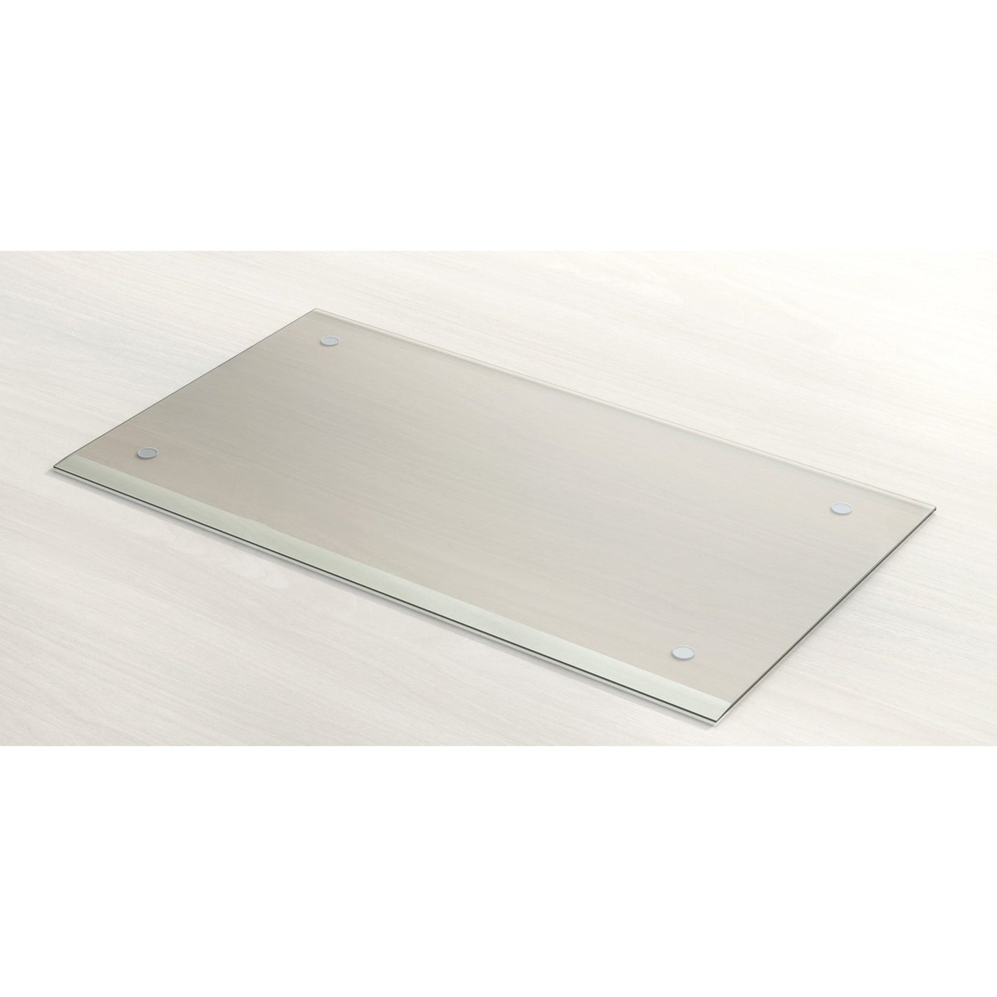 Lorell Rectangular Clear Rubber Desk Pad with Oversized Protective Surface and Non - Slip Performance Grip 36"W (LLR - LLR39659) - SchoolOutlet