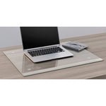 Lorell Rectangular Clear Rubber Desk Pad with Oversized Protective Surface and Non - Slip Performance Grip 36