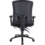 Lorell Big & Tall Mesh Back Office Chair Black Adjustable Ergonomic 17 - 3/4