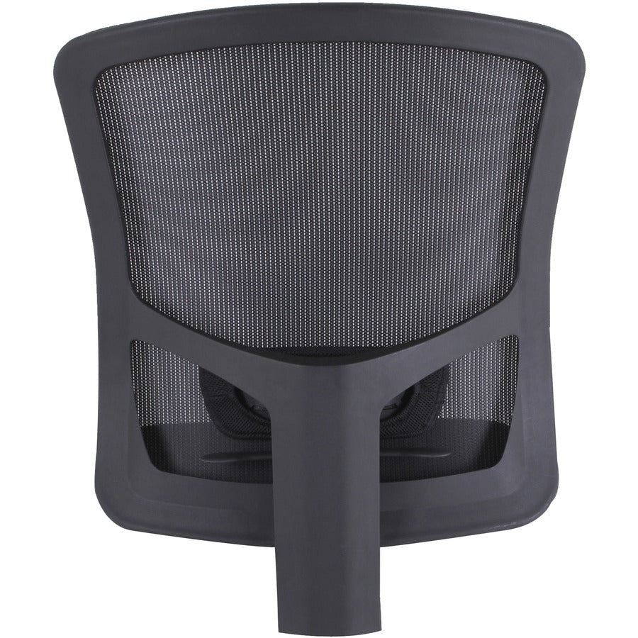 Lorell Big & Tall Mesh Back Office Chair Black Adjustable Ergonomic 17 - 3/4" - 19 - 5/8"H (LLR - LLR40210) - SchoolOutlet