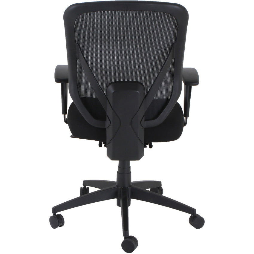 Lorell Executive High - Back Mesh Office Chair with Adjustable Arms and Seat Depth 20.50"H (LLR - LLR40212) - SchoolOutlet