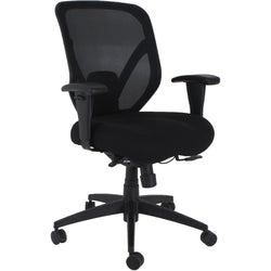 Lorell Executive High-Back Mesh Office Chair with Adjustable Arms and Seat Depth 20.50"H (LLR-LLR40212)