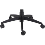 Lorell Executive High - Back Mesh Office Chair with Adjustable Arms and Seat Depth 20.50