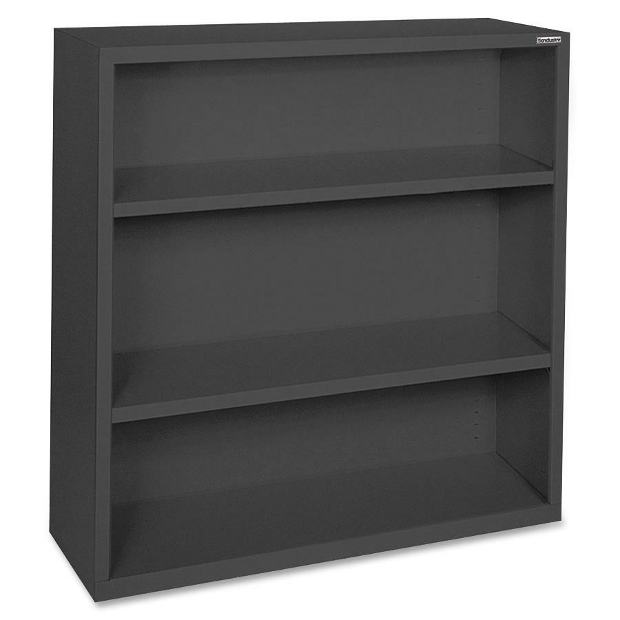 Lorell Fortress Series 3 - Shelf Bookcase 34.5"W x 13"D x 42"H (LLR - FRT - BC34542) - SchoolOutlet