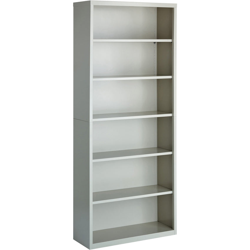 Lorell Fortress Series 6 - Shelf Bookcase 34.5"W x 13"D x 82"H Assembly Required (LLR - LLR41292) - SchoolOutlet
