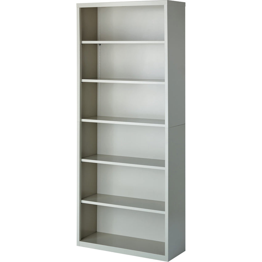 Lorell Fortress Series 6 - Shelf Bookcase 34.5"W x 13"D x 82"H Assembly Required (LLR - LLR41292) - SchoolOutlet