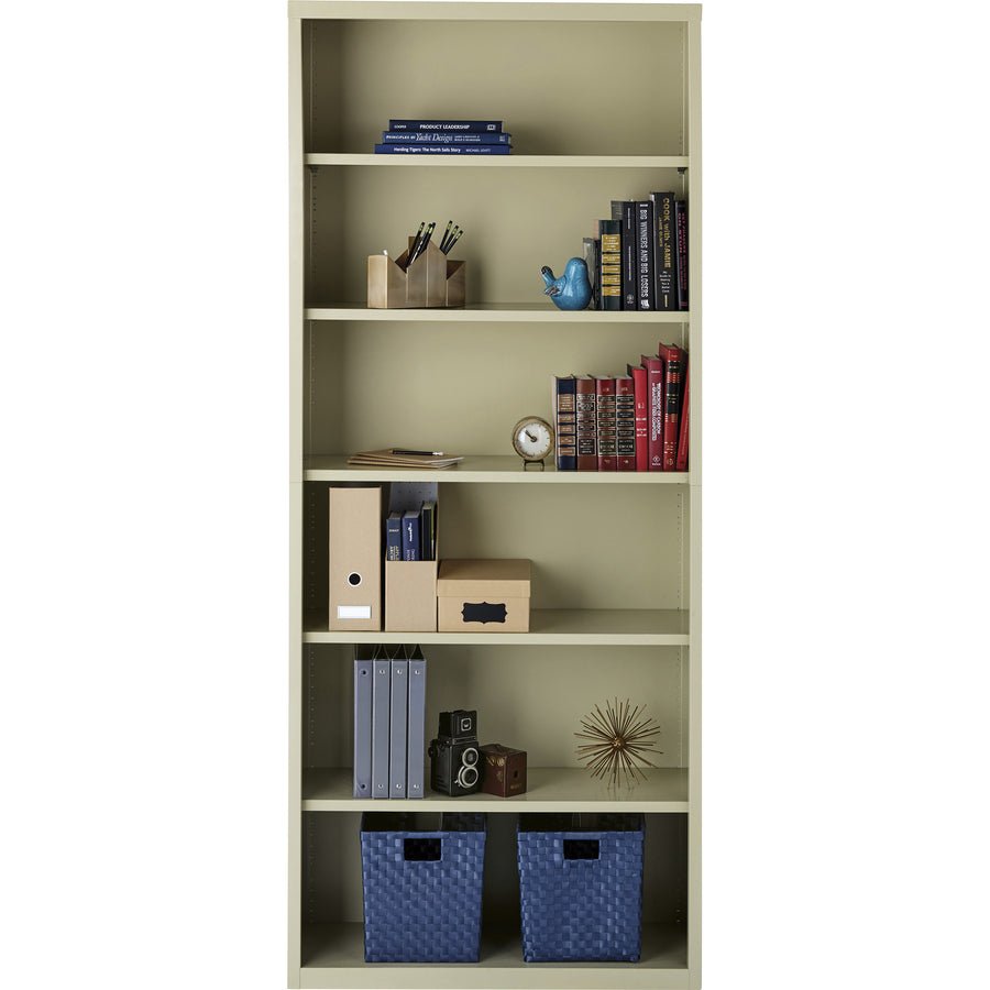 Lorell Fortress Series 6 - Shelf Bookcase 34.5"W x 13"D x 82"H (LLR - FRT - BC34582) - SchoolOutlet