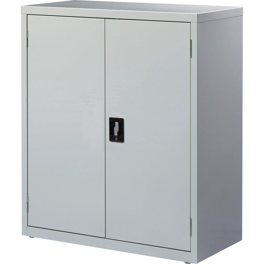 Lorell Fortress Series Storage Cabinet Steel 3 Shelves 3 - Point Locking System Powder Coat Finish (LLR - LLR4130X3) - SchoolOutlet