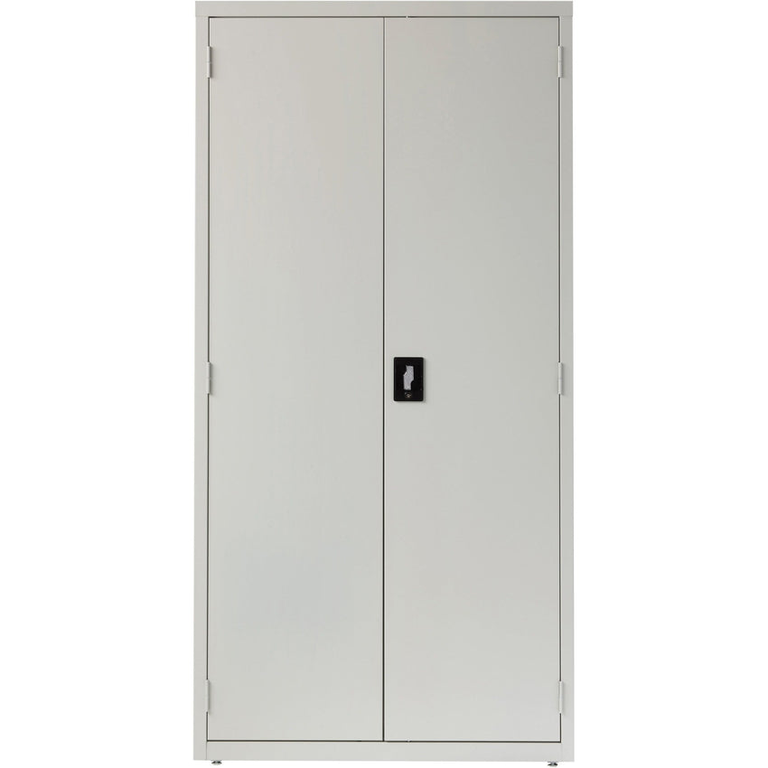 Lorell Fortress Series Storage Cabinet Steel 5 Shelves 3 - Point Locking System Powder Coat Finish (LLR - LLR4130X5) - SchoolOutlet
