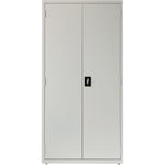 Lorell Fortress Series Storage Cabinet Steel 5 Shelves 3 - Point Locking System Powder Coat Finish (LLR - LLR4130X5) - SchoolOutlet