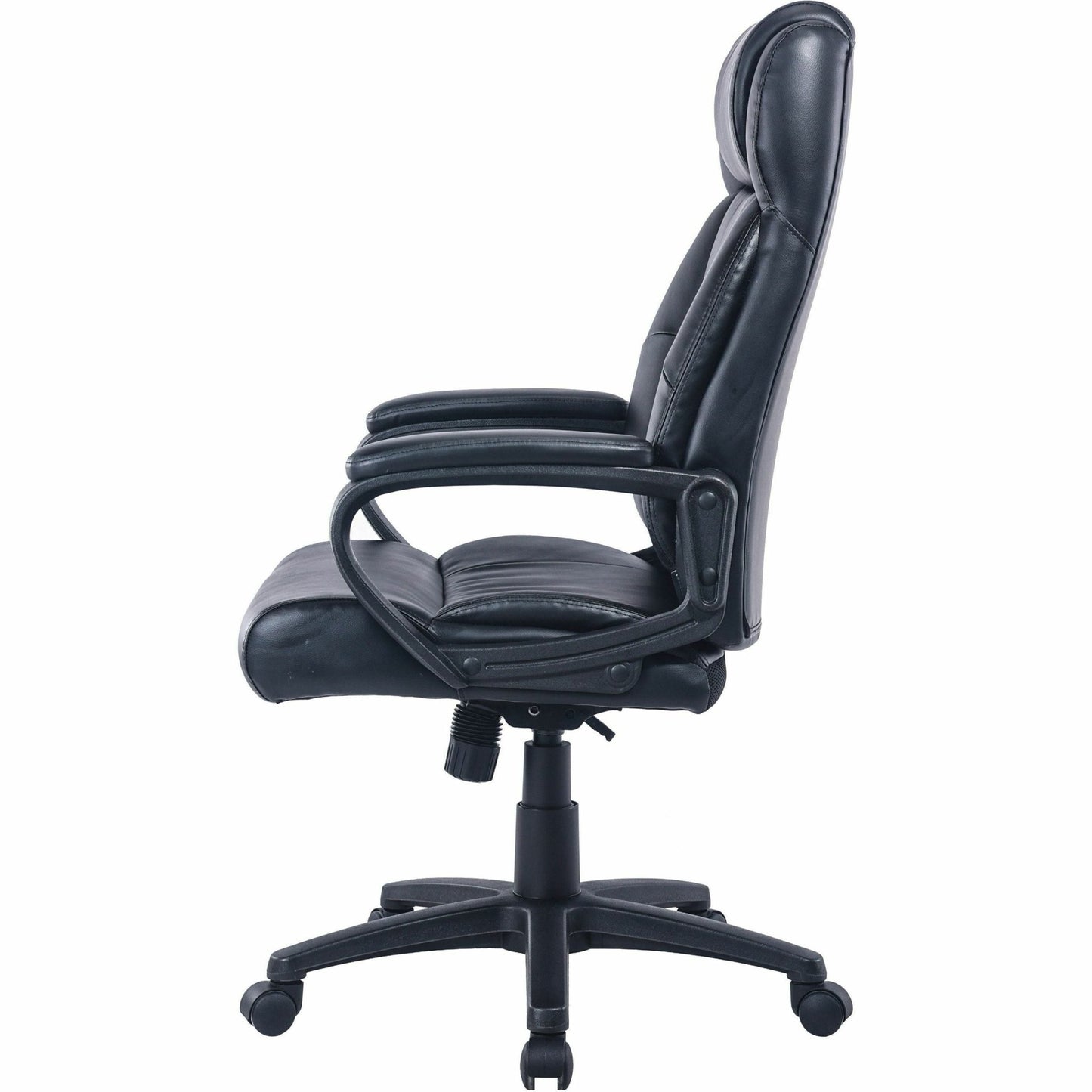 Lorell High - Back Executive Chair with Bonded Leather Upholstery and 5 - Star Base (LLR - LLR41844) - SchoolOutlet