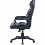 Lorell High - Back Executive Chair with Bonded Leather Upholstery and 5 - Star Base (LLR - LLR41844) - SchoolOutlet