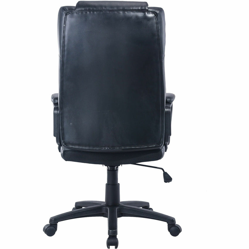 Lorell High - Back Executive Chair with Bonded Leather Upholstery and 5 - Star Base (LLR - LLR41844) - SchoolOutlet