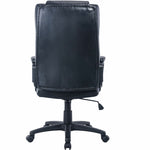 Lorell High - Back Executive Chair with Bonded Leather Upholstery and 5 - Star Base (LLR - LLR41844) - SchoolOutlet