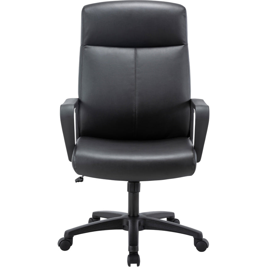 Lorell High - Back Bonded Leather Chair with Tilt Lock and Swivel Function 17.50" - 22.20"H (LLR - LLR41851) - SchoolOutlet