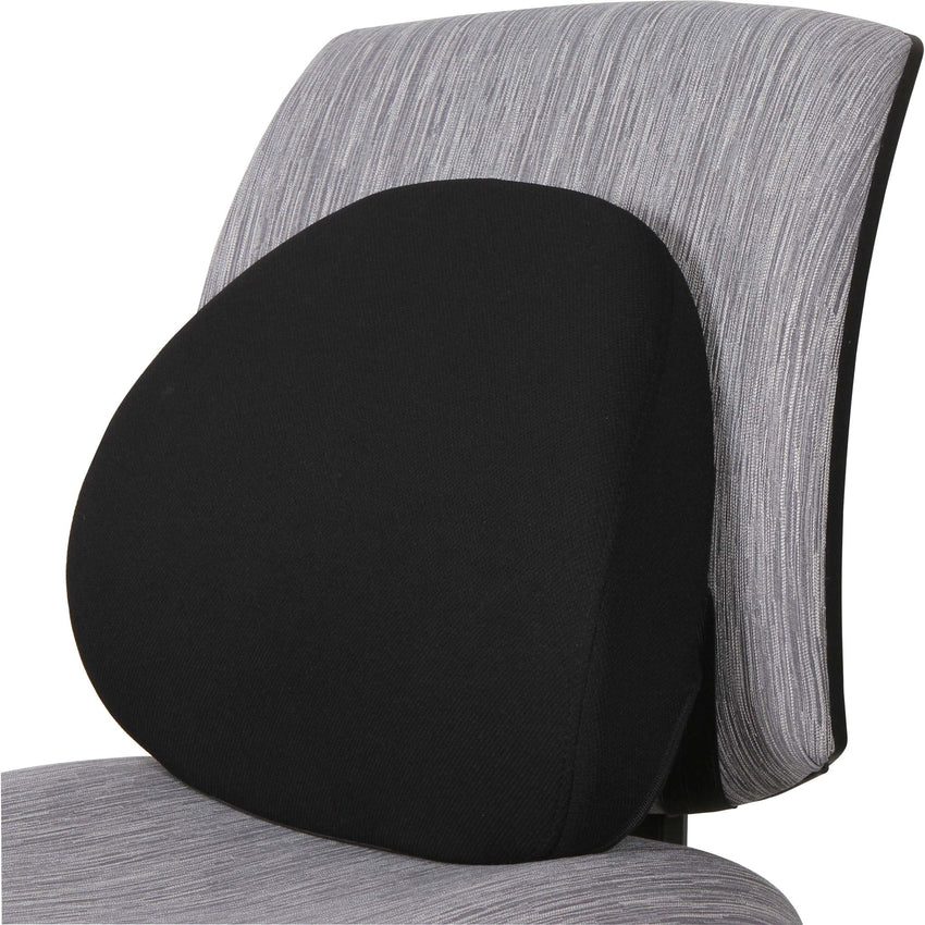 Lorell Ergo Memory Foam Lumbar Back Support with Elastic Band (LLR - LLR42170) - SchoolOutlet