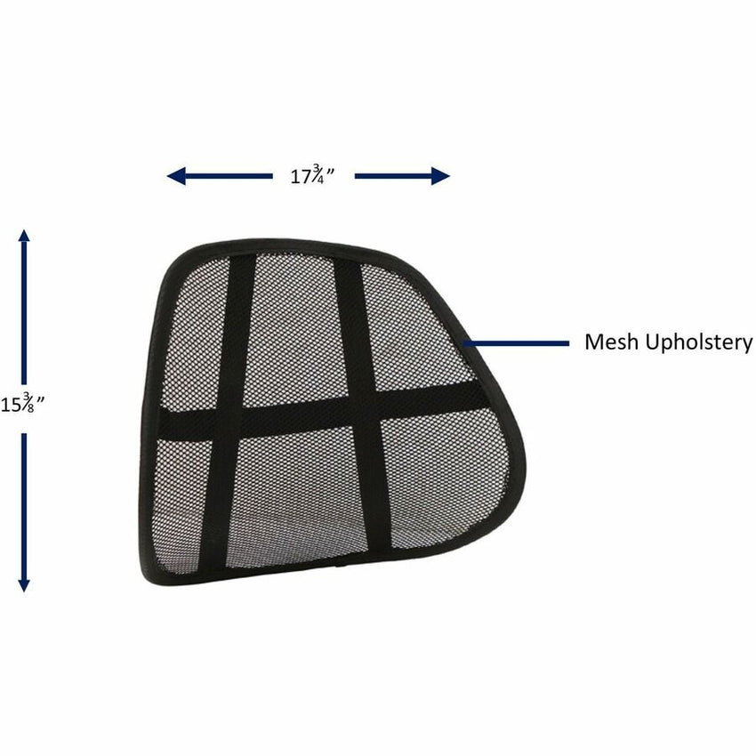 Lorell Ergo Mesh Lumbar Back Support with Elastic Band (LLR - LLR42171) - SchoolOutlet