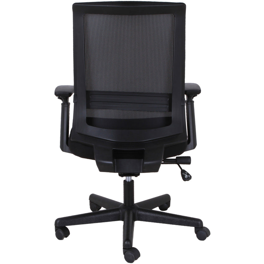 Lorell Mesh High - Back Executive Chair with Synchro Tilt and Adjustable Arms (LLR - LLR42175) - SchoolOutlet
