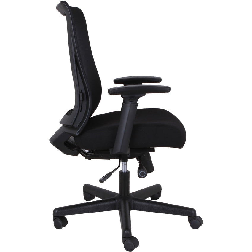 Lorell Mesh High - Back Executive Chair with Synchro Tilt and Adjustable Arms (LLR - LLR42175) - SchoolOutlet