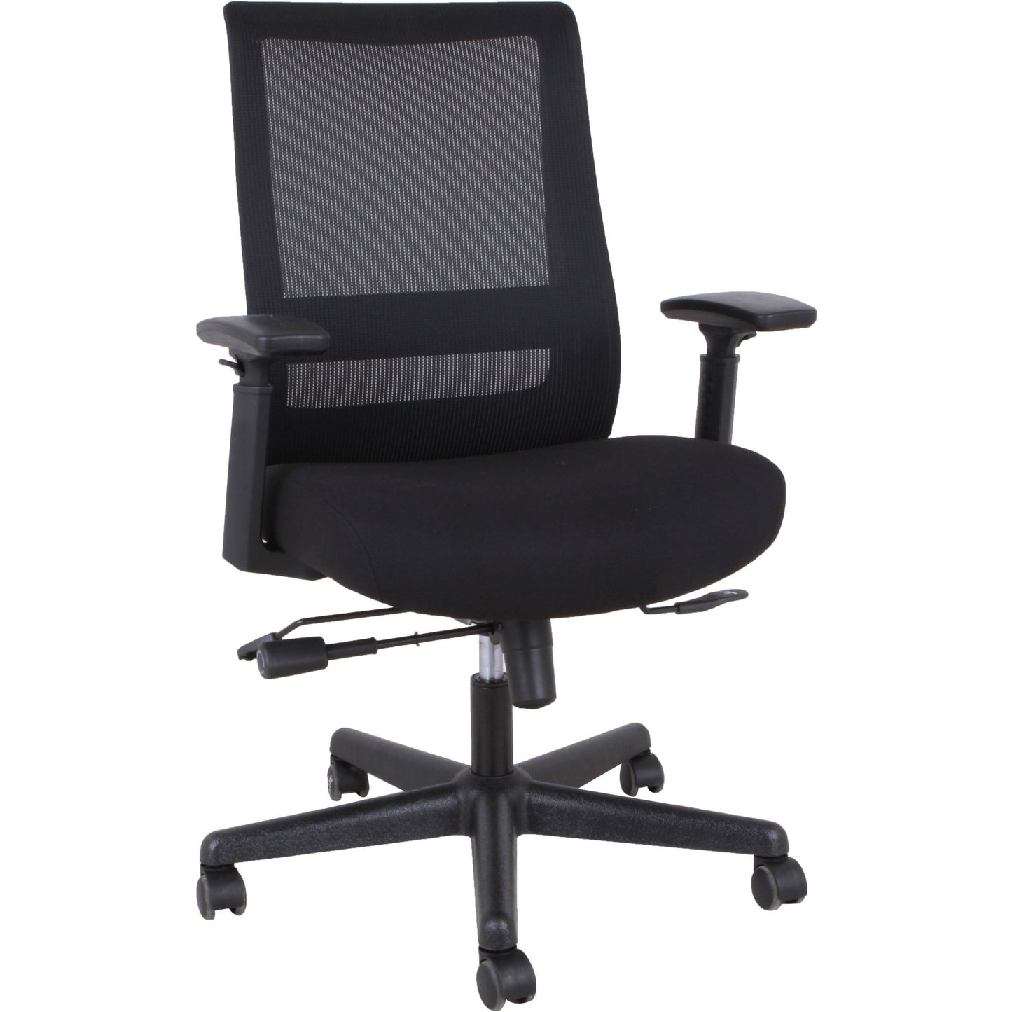 Lorell Mesh High - Back Executive Chair with Synchro Tilt and Adjustable Arms (LLR - LLR42175) - SchoolOutlet