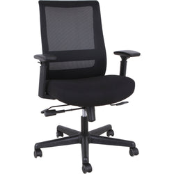 Lorell Mesh High-Back Executive Chair with Synchro Tilt and Adjustable Arms (LLR-LLR42175)