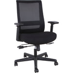 Lorell Mesh High - Back Executive Chair with Synchro Tilt and Adjustable Arms (LLR - LLR42175) - SchoolOutlet