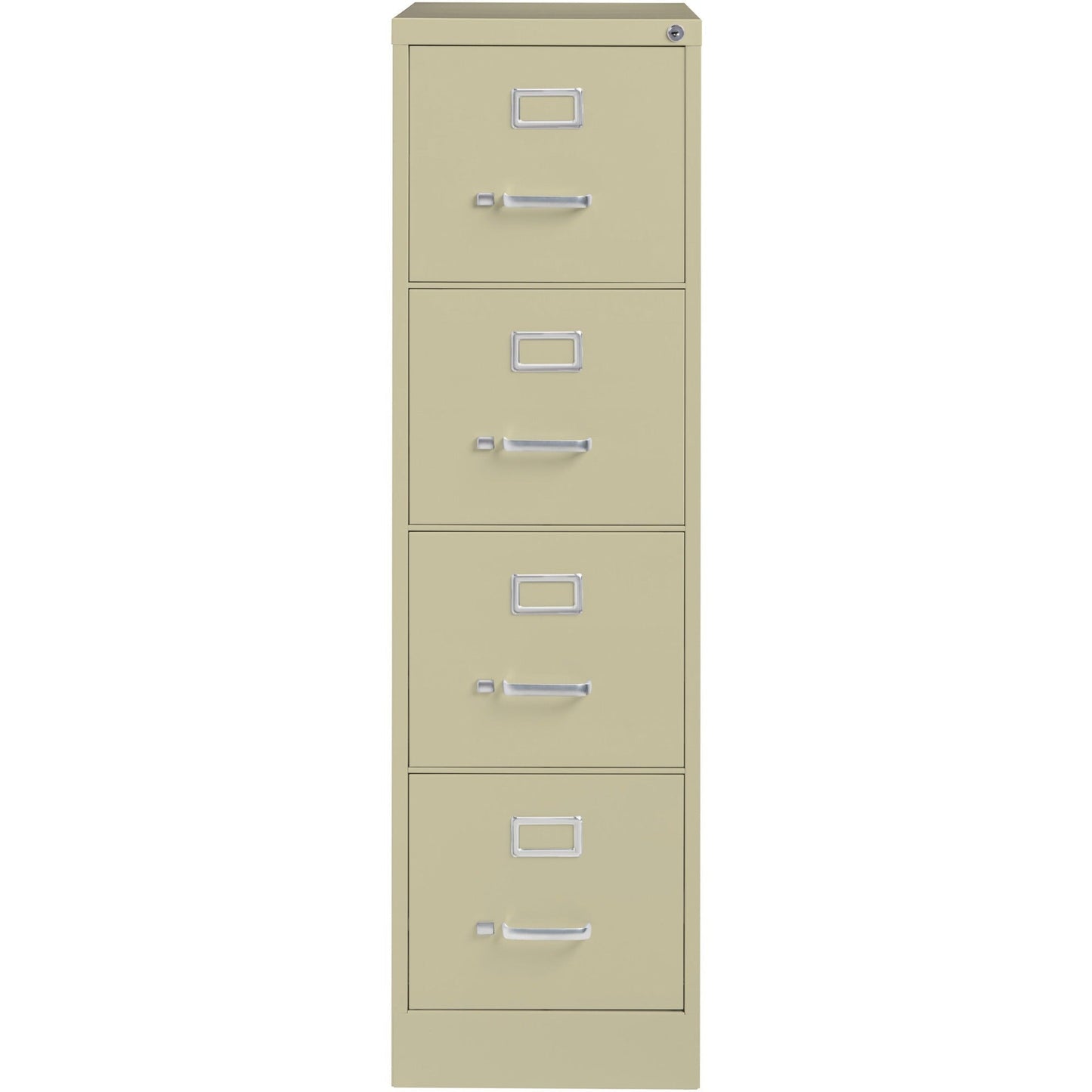 Lorell Fortress Series 4 - Drawer Commercial - Grade Vertical File Steel Ball - Bearing 15"W x 22"D x 52"H (LLR - LLR4229X52) - SchoolOutlet