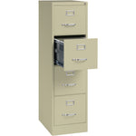 Lorell Fortress Series 4 - Drawer Commercial - Grade Vertical File Steel Ball - Bearing 15