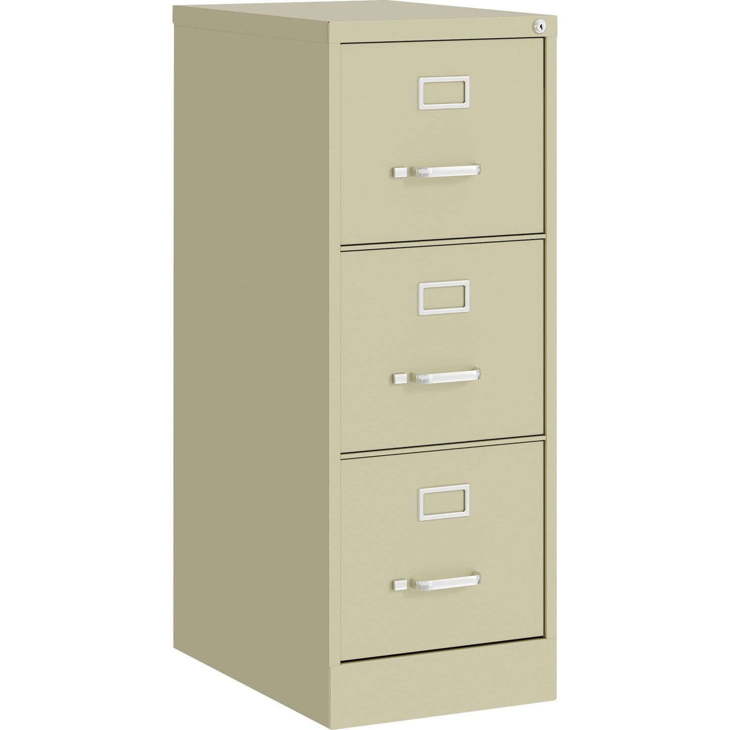 Lorell Fortress Series 3 - Drawer Commercial - Grade Vertical File Steel Ball - Bearing 15"W x 22"D x 40.2"H (LLR - LLR4229X15) - SchoolOutlet