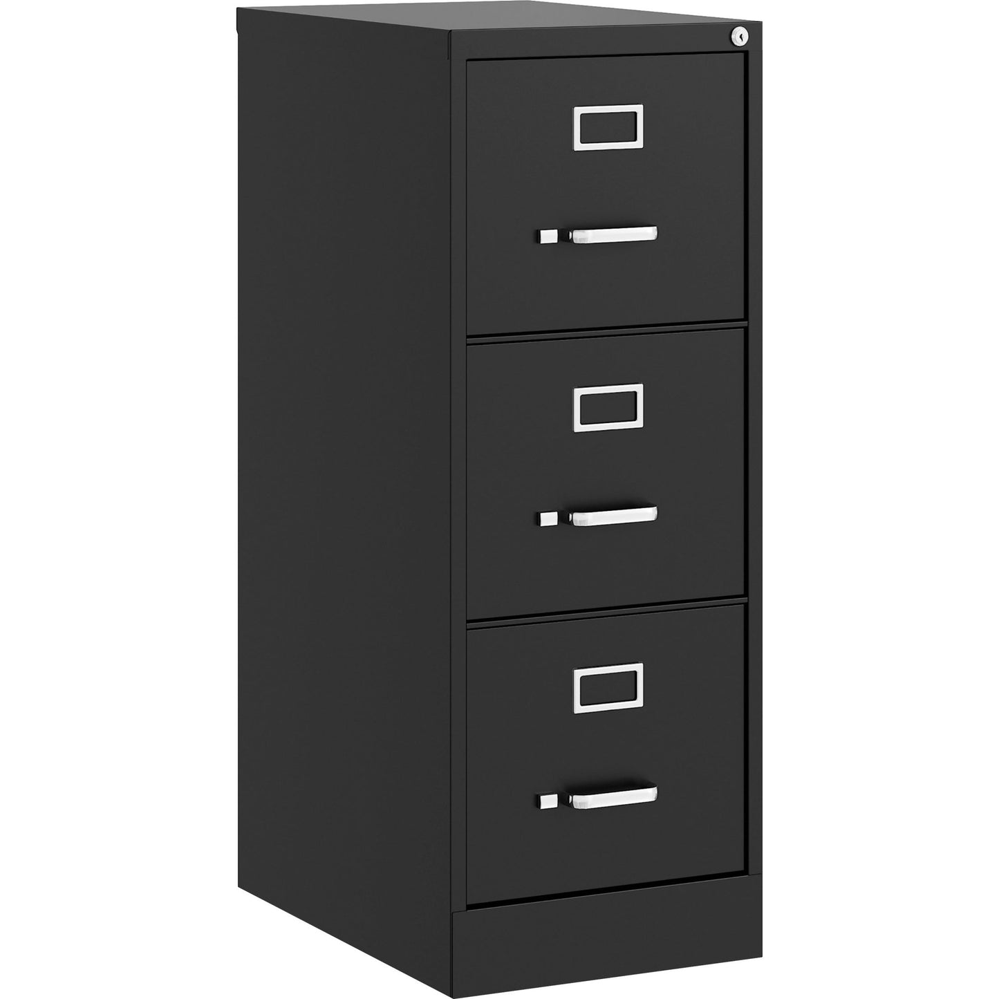 Lorell Fortress Series 3 - Drawer Commercial - Grade Vertical File Steel Ball - Bearing 15"W x 22"D x 40.2"H (LLR - LLR4229X15) - SchoolOutlet