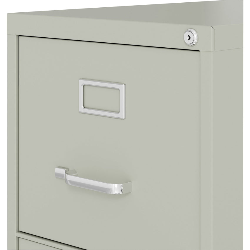 Lorell Fortress Series 3 - Drawer Commercial - Grade Vertical File Steel Ball - Bearing 15"W x 22"D x 40.2"H (LLR - LLR4229X15) - SchoolOutlet