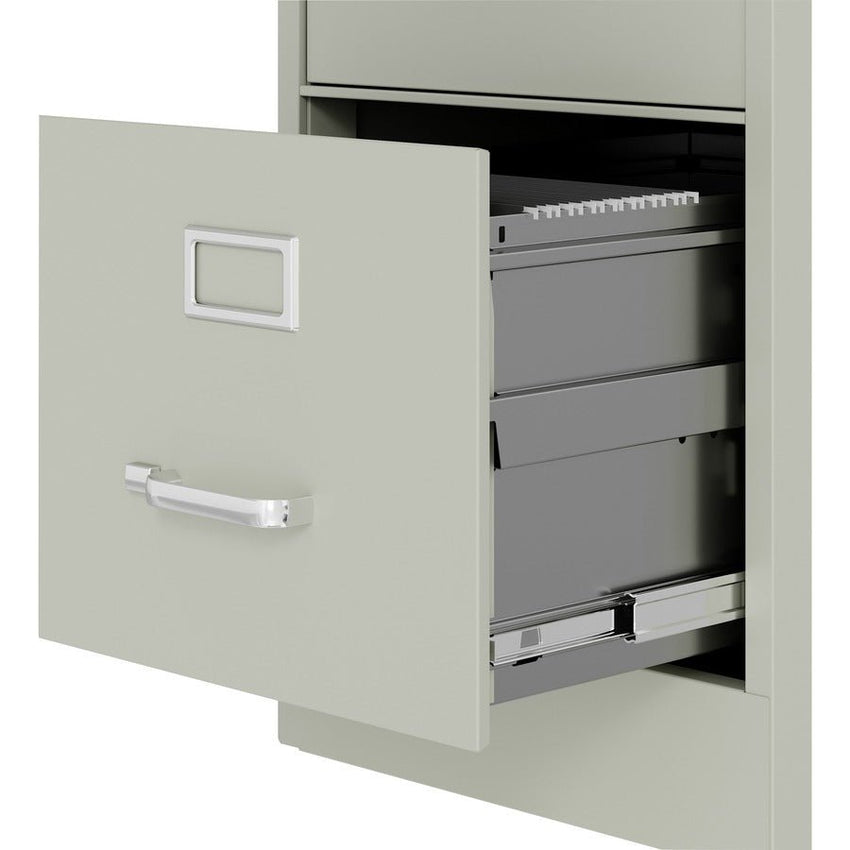 Lorell Fortress Series 3 - Drawer Commercial - Grade Vertical File Steel Ball - Bearing 15"W x 22"D x 40.2"H (LLR - LLR4229X15) - SchoolOutlet