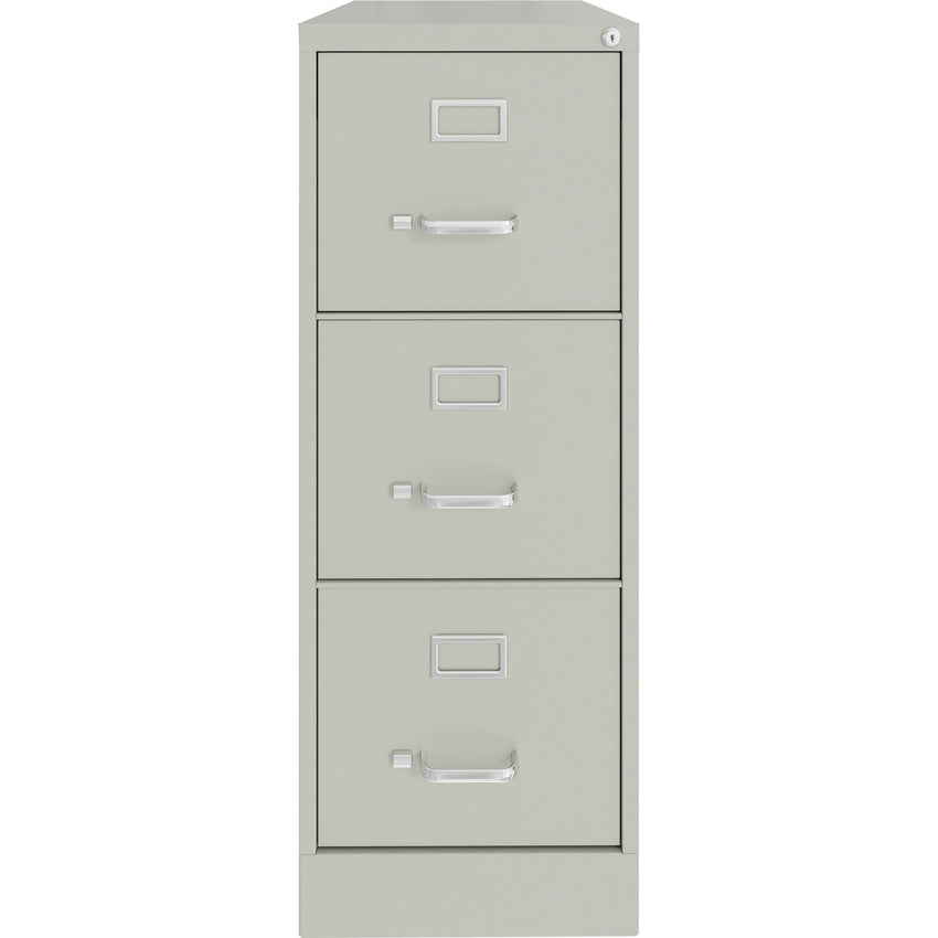 Lorell Fortress Series 3 - Drawer Commercial - Grade Vertical File Steel Ball - Bearing 15"W x 22"D x 40.2"H (LLR - LLR4229X15) - SchoolOutlet