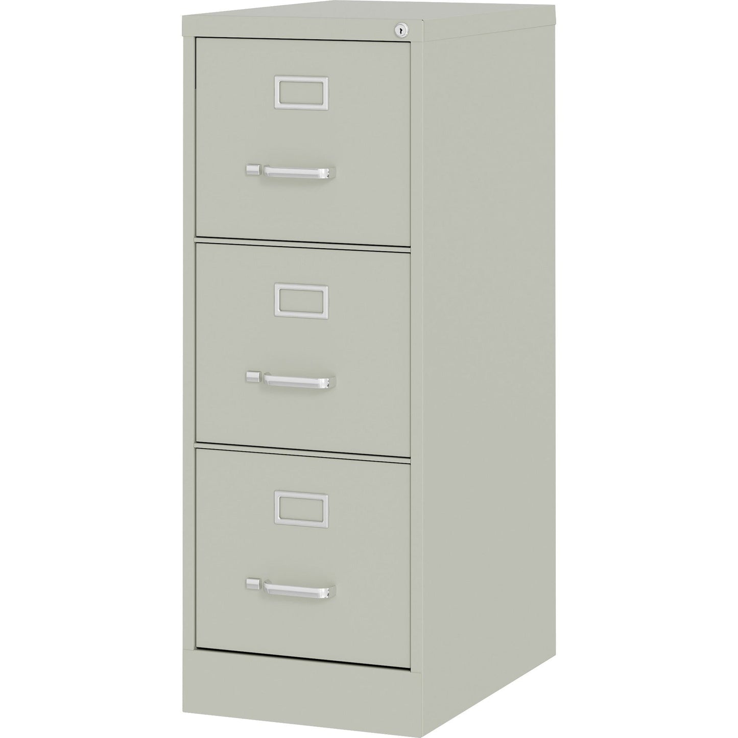 Lorell Fortress Series 3 - Drawer Commercial - Grade Vertical File Steel Ball - Bearing 15"W x 22"D x 40.2"H (LLR - LLR4229X15) - SchoolOutlet