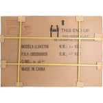 Lorell Enclosed Cork Bulletin Board Natural Cork Surface Locking Swing Door 24