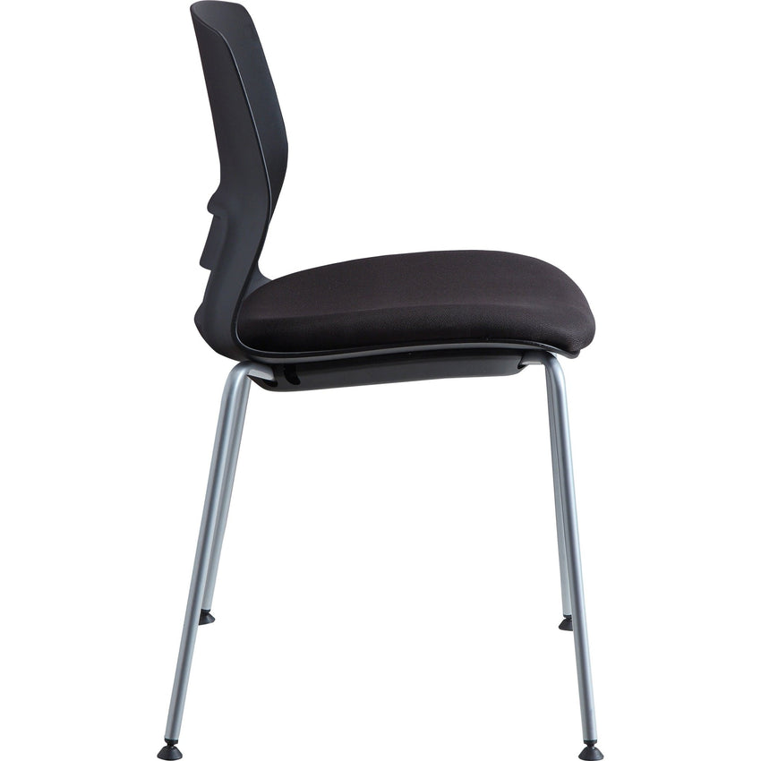 Lorell Arctic Series Stack Chairs with Ergonomic Back and Cushioned Seat Set of 2 Up to 19"H (LLR - LLR42948) - SchoolOutlet