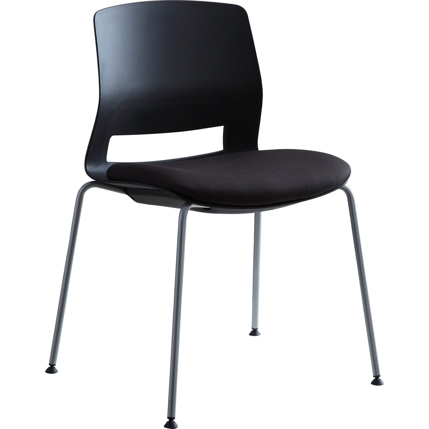 Lorell Arctic Series Stack Chairs with Ergonomic Back and Cushioned Seat Set of 2 Up to 19"H (LLR - LLR42948) - SchoolOutlet
