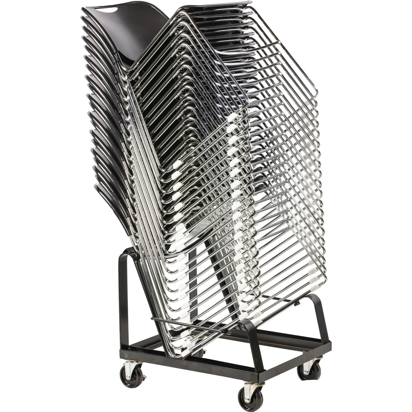 Lorell Stack Chair Dolly with Powder - Coated Steel Frame and Casters (LLR - LLR42954) - SchoolOutlet