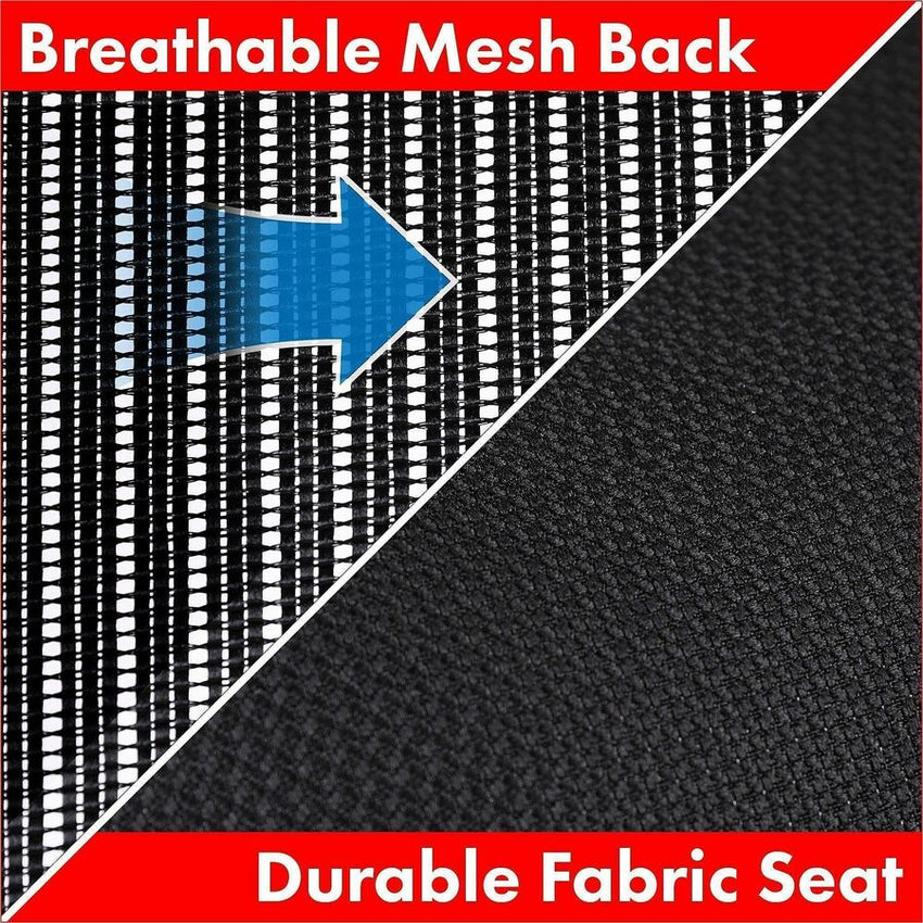 Lorell Mesh Back Drafting Stool with Adjustable Arms, Footring and Swivel 25.20 - 35.40 H (LLR - LLR43100) - SchoolOutlet