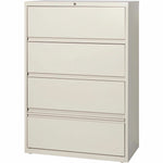 Lorell Fortress Series 4 - Drawer Lateral File with Receding Fronts and Roll - Out Shelves 36